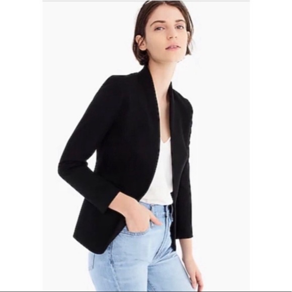J.Crew Black Velvet blazer